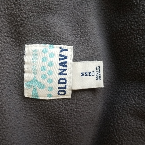 (M) Old Navy Multicolored Peace Symbol Puffer Vest ❤ Cute - Picture 7 of 9